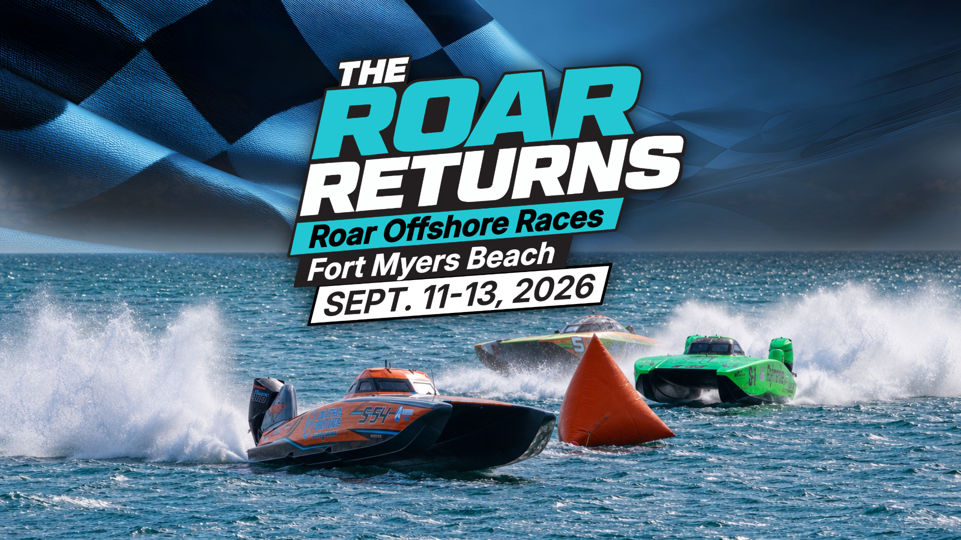 ROAR Offshore Powerboat Races Fort Myers Beach 2026